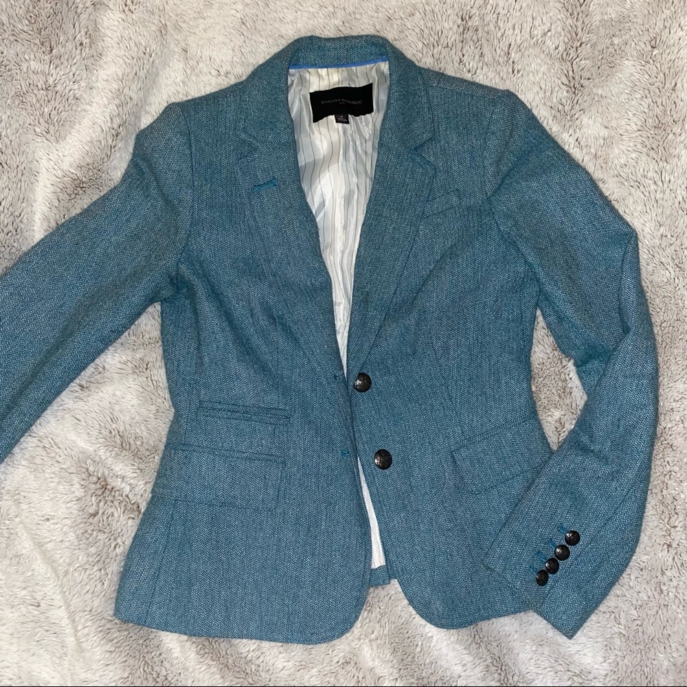 Banana Republic Wool Blend Blazer